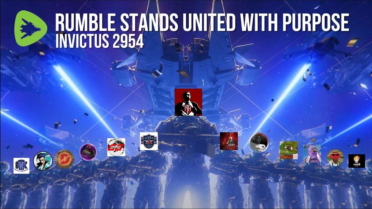 Rumble Stands United With Purpose