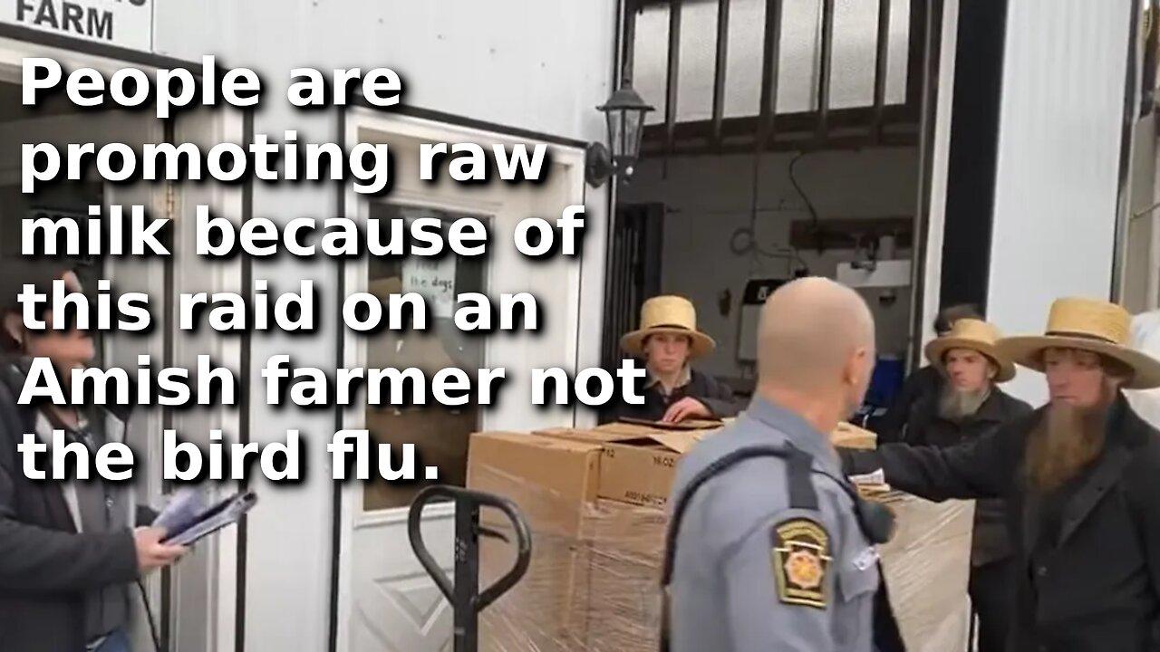 Media Using Raw Milk and Bird Flu to Go After Infowars, Gab and Rumble