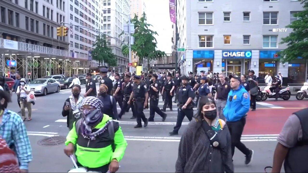Arrests at George Floyd Memorial Action in Union Square NYC