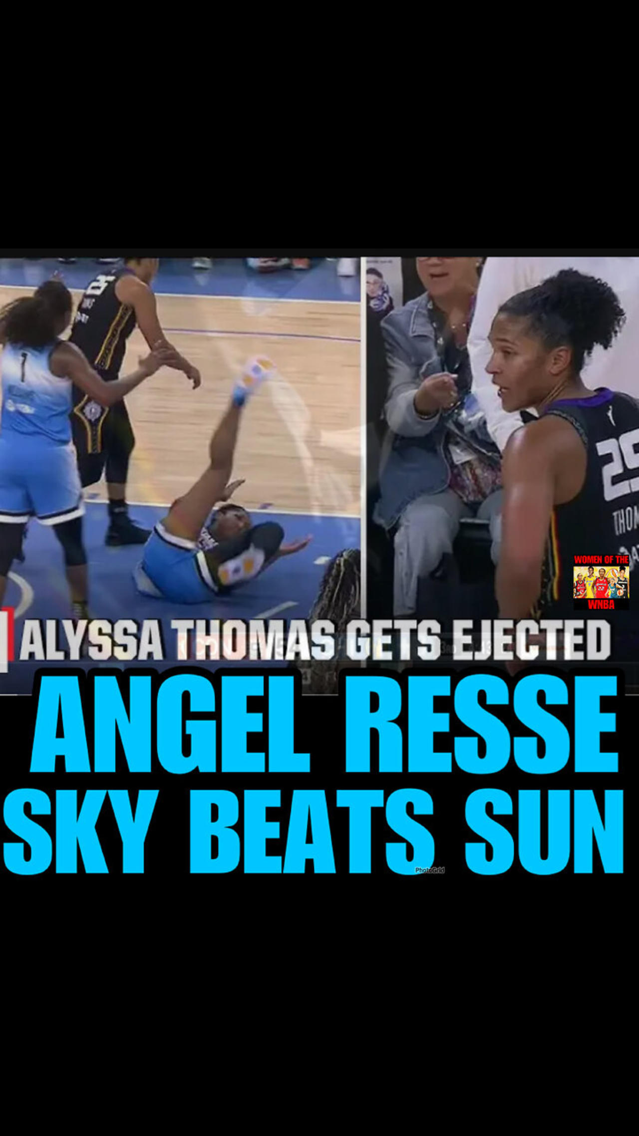 WNBAB  #10 Angel Resse foul hard by Alyssa Thomas