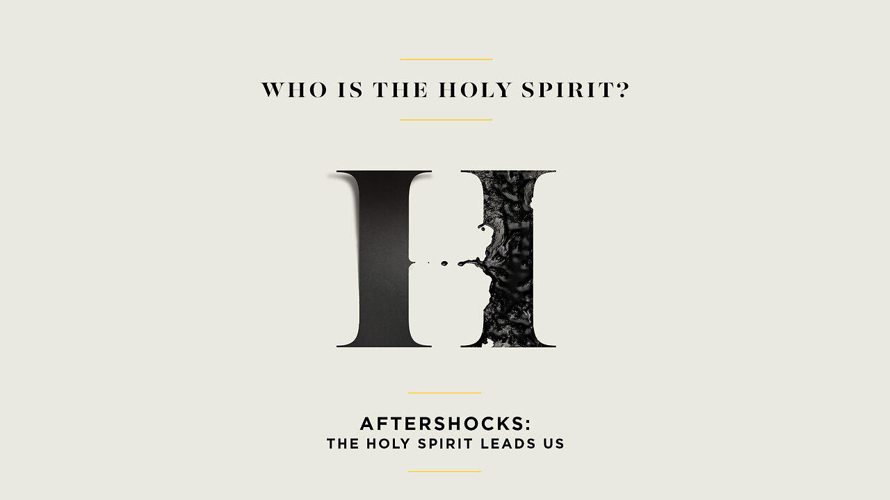 The Holy Spirit | Aftershocks part 6 | Life Chapel | David Goss | 5.26.24