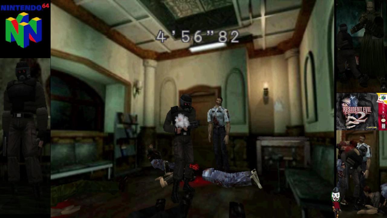 Resident Evil 2 N64 Hunk Playthrough