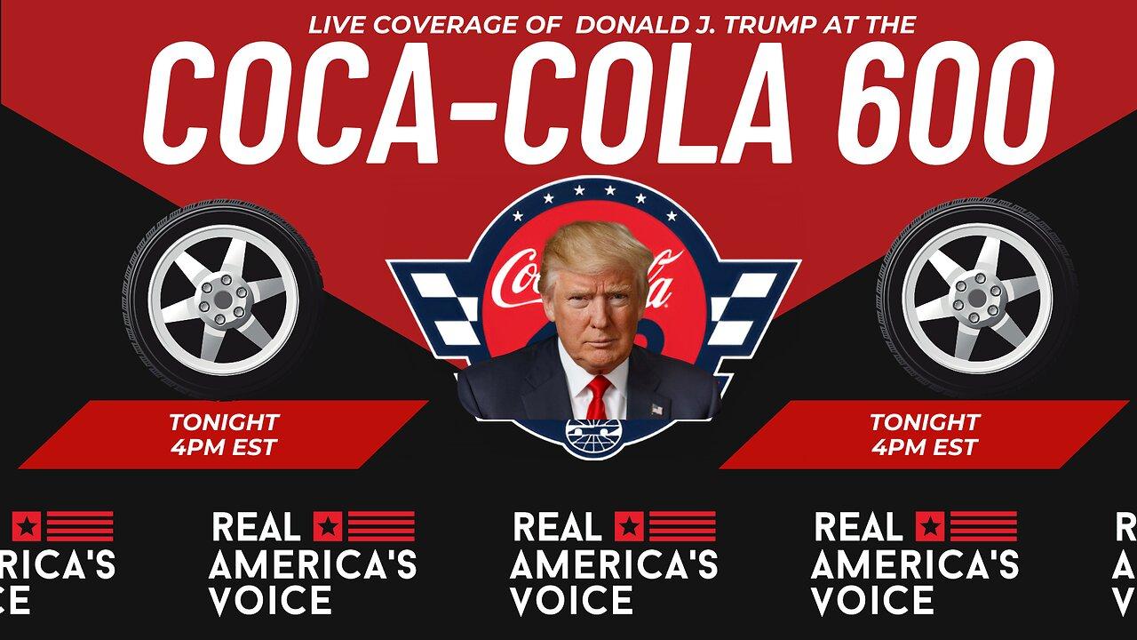 PRESIDENT TRUMP AT NASCAR'S COCA-COLA 600 - One News Page VIDEO