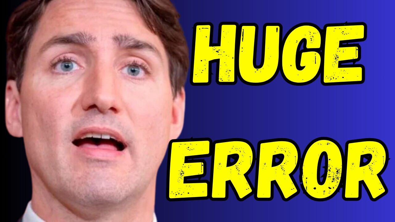 The END of Justin Trudeau