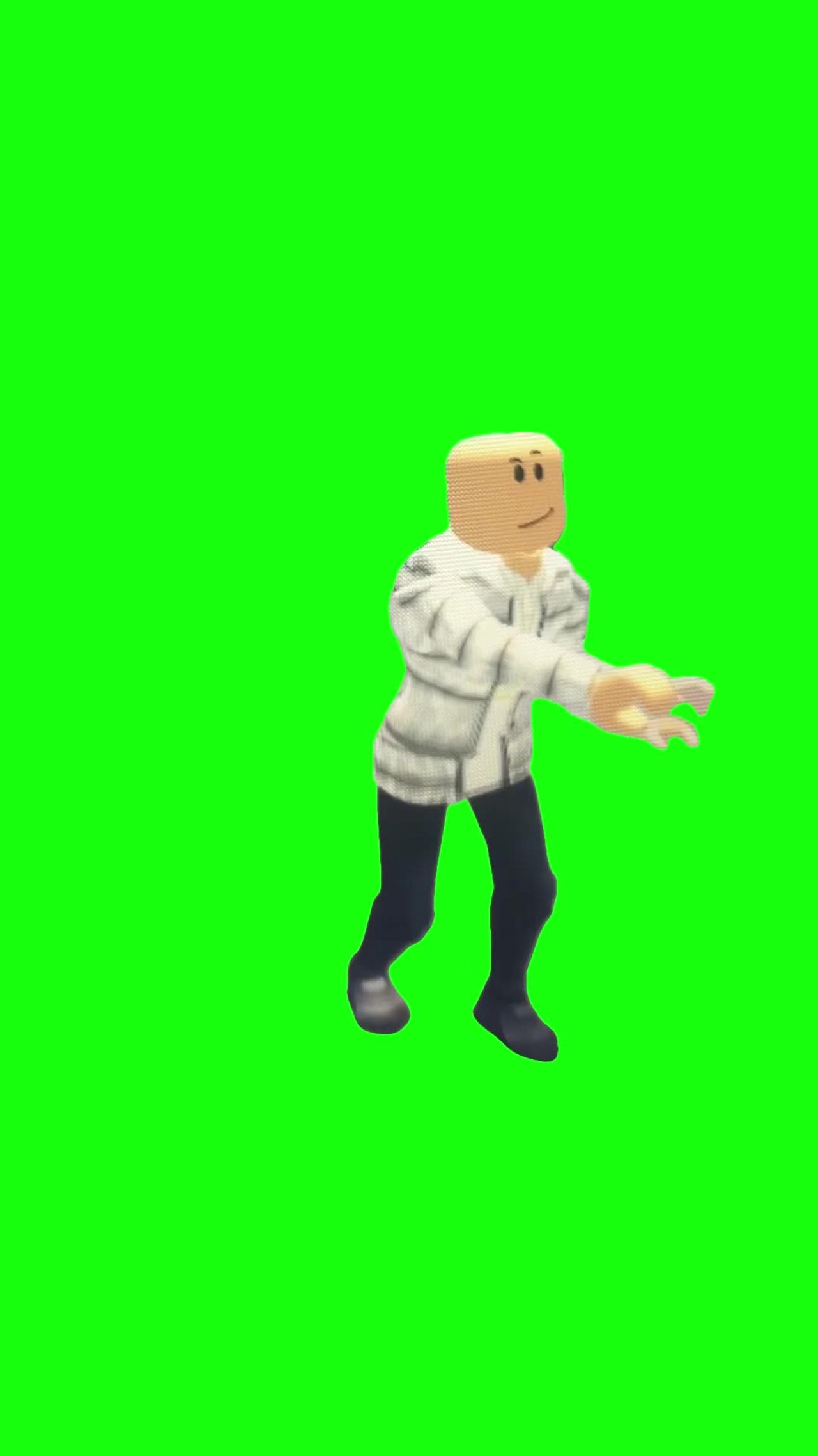 Roblox Guy Dancing | Green Screen