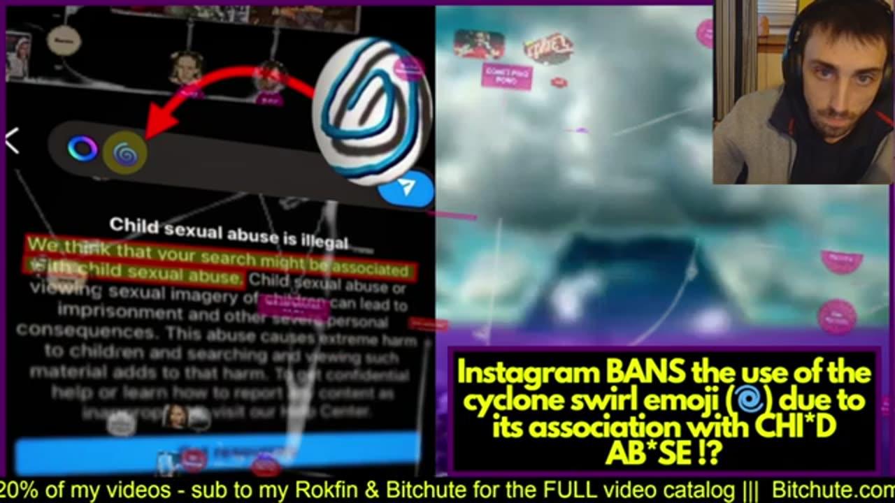 Swirl Cyclone BANNED on Instagram, Because Pedo Networks are Just a Crazy  Conspiracy