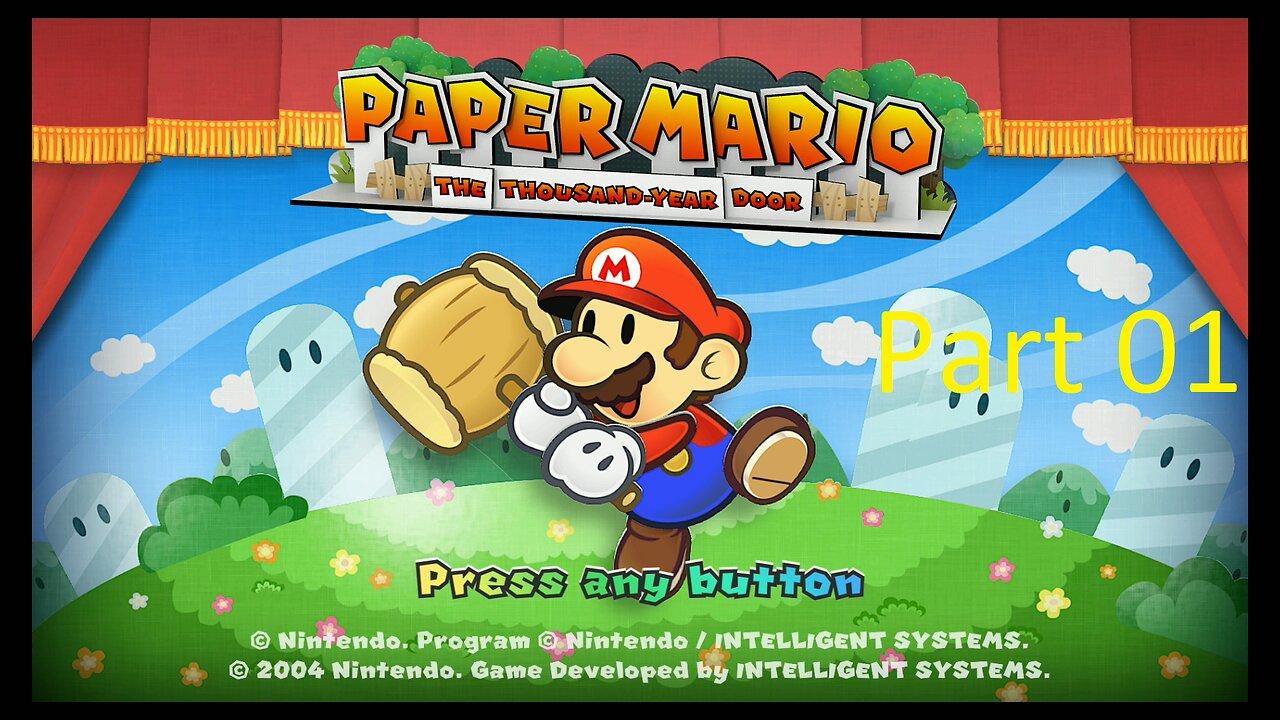 Paper Mario The Thousand-Year Door Playthrough Part 01 retry