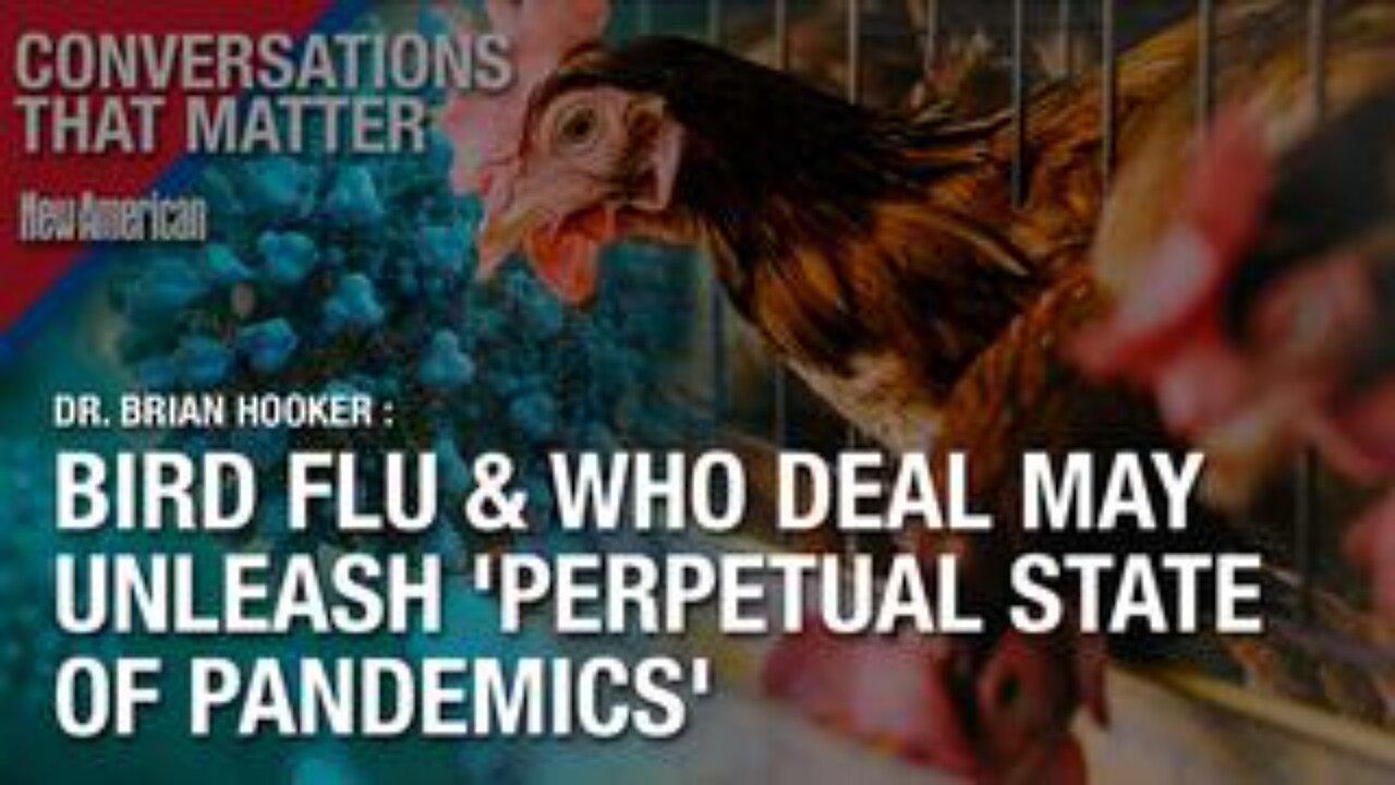 Bird Flu & WHO Deal May Unleash 'Perpetual State of Pandemics': Dr. Brian Hooker