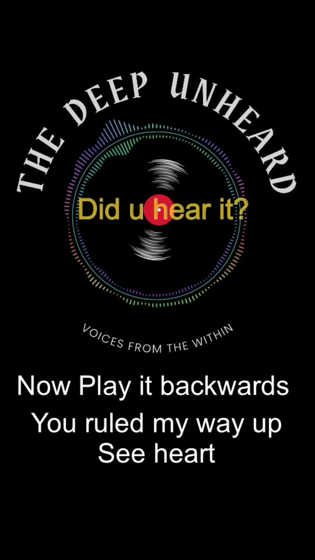 Beds are Burning BACKWARDS MESSAGES see heart newsR VIDEO