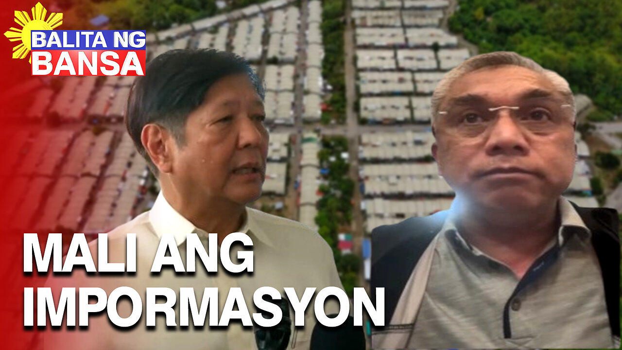 Dating NHA Chief kay PBBM: Mali ang natanggap mong impormasyon sa Yolanda rehabilitation