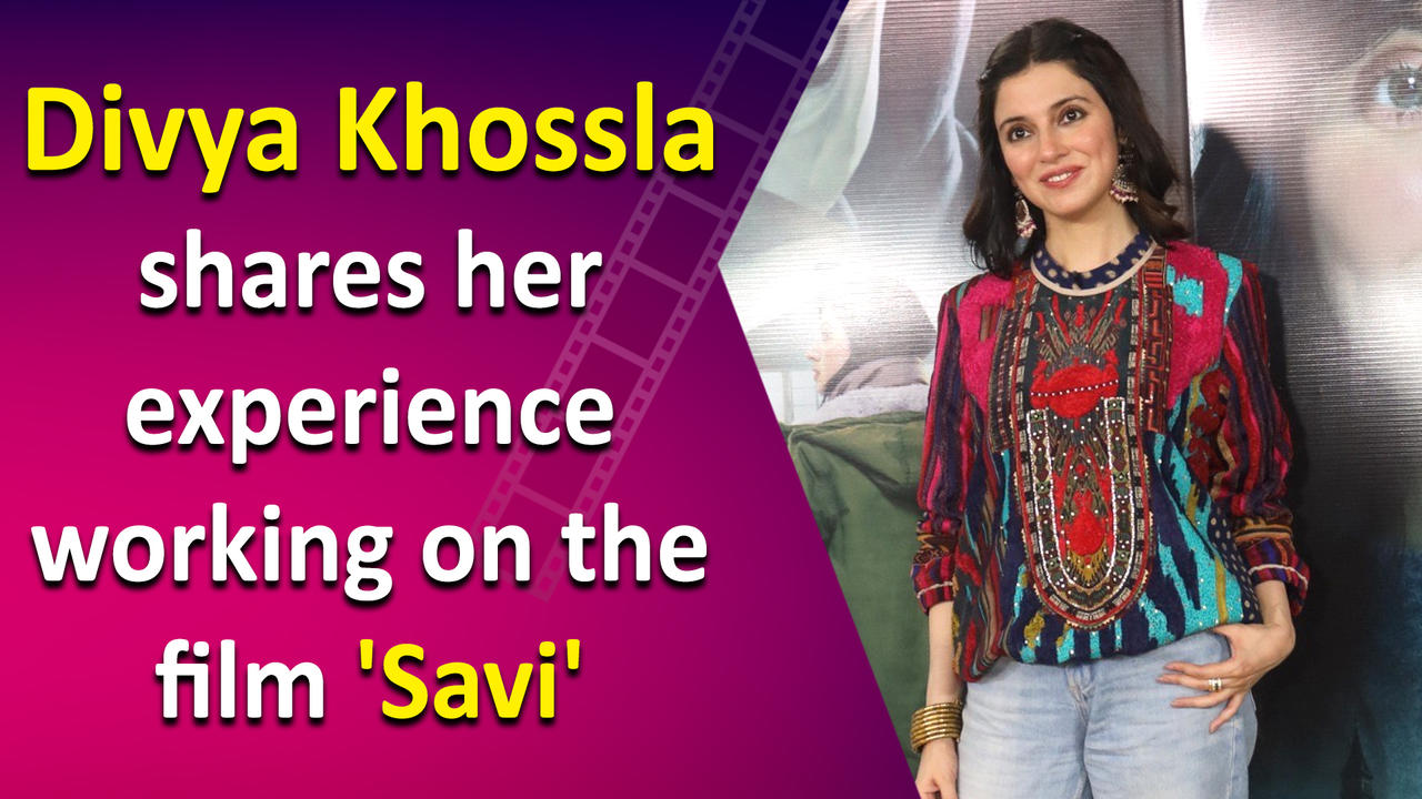 Exclusive Interview with Divya Khossla for her jailbreak thriller 'Savi'