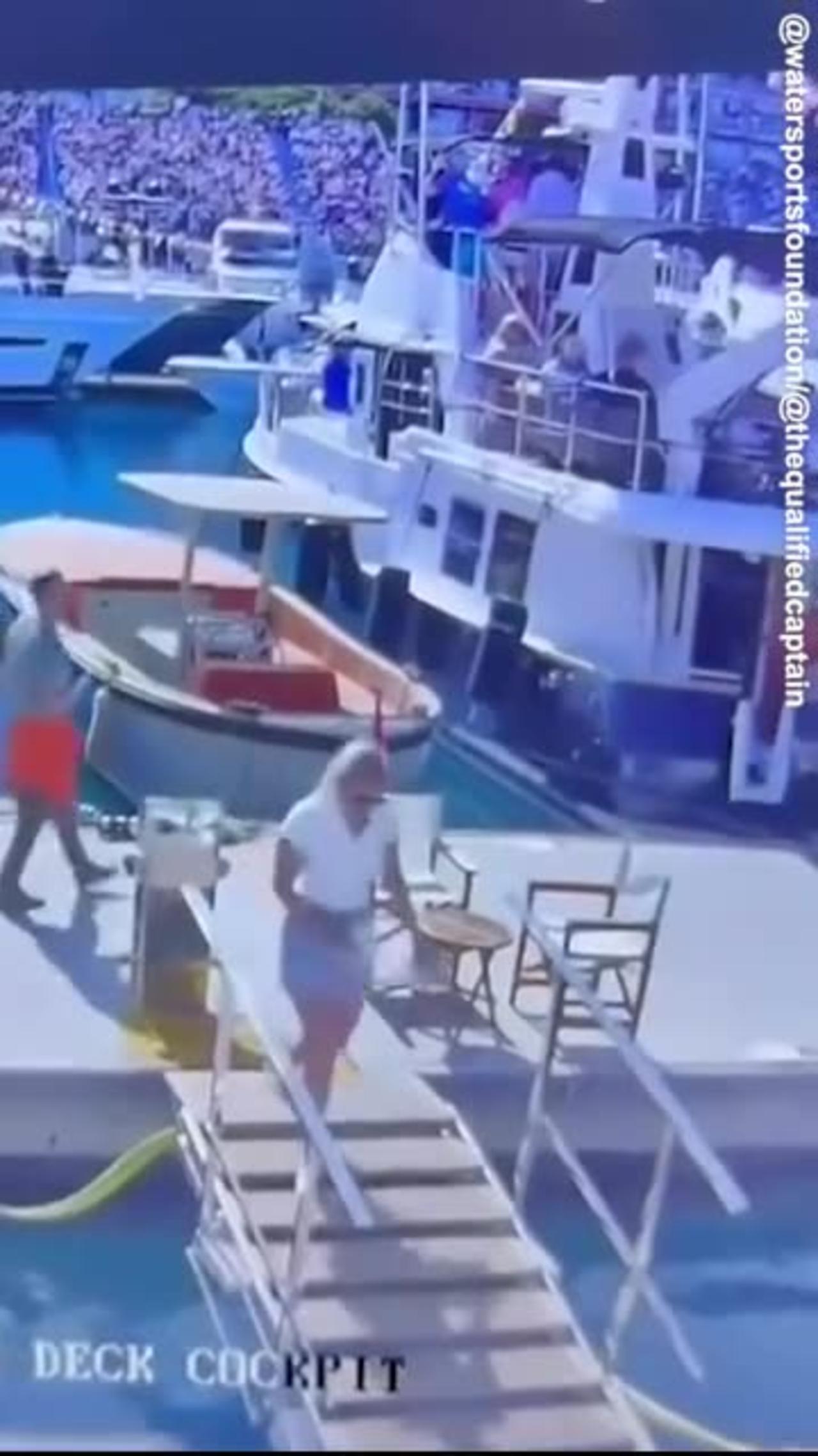 Speedboat smashes into busy superyacht at Monte Carlo harbour