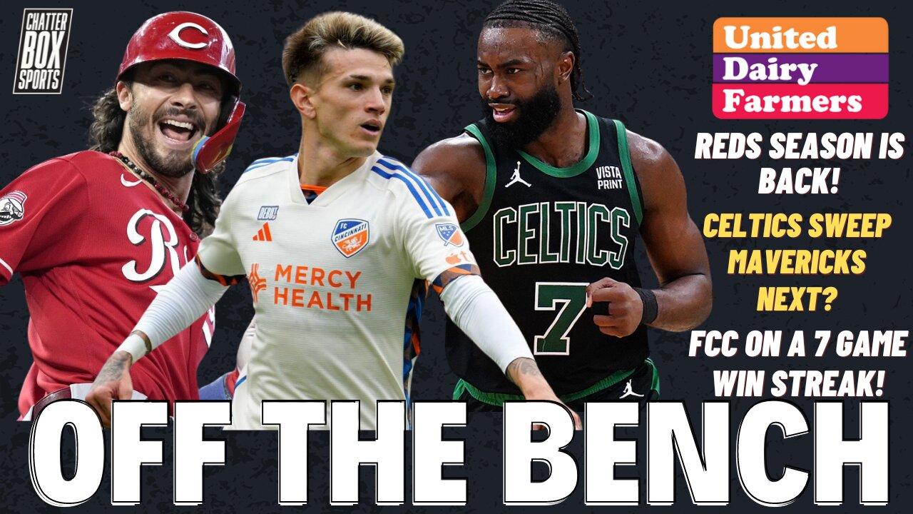 CINCINNATI REDS ARE ALL THE WAY BACK! NBA Conference Finals Disappointment | OTB Presented By UDF