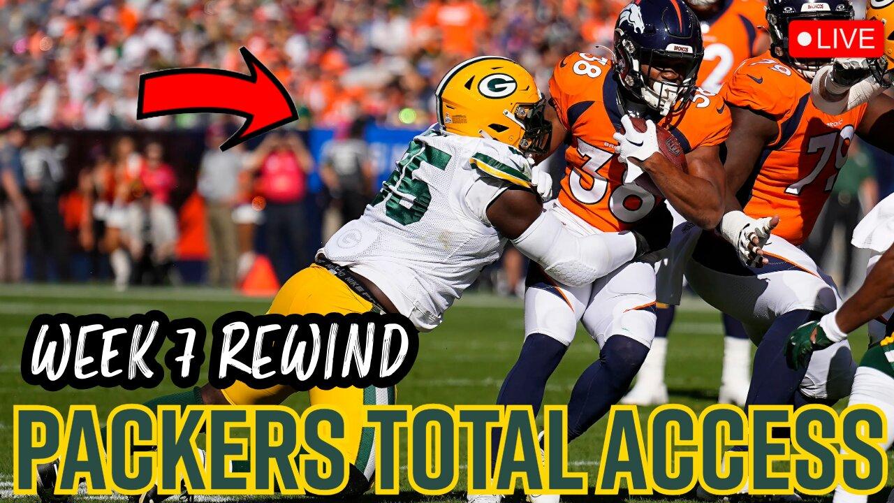 LIVE Packers Total Access | Green Bay Packers vs Denver Broncos Week 7 Highlight Breakdown | #Gopackgo