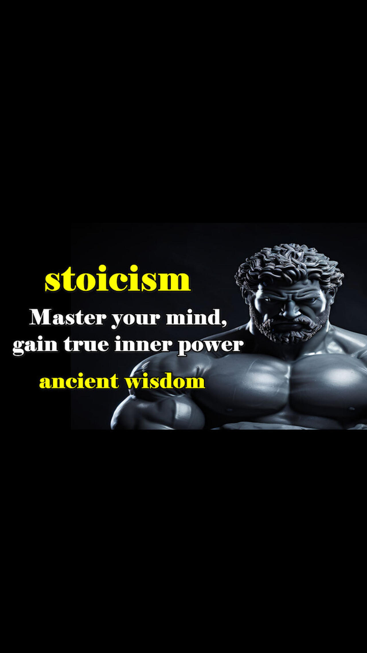 stoicism - Master your mind, gain true inner power. #stoic #AncientWisdom301