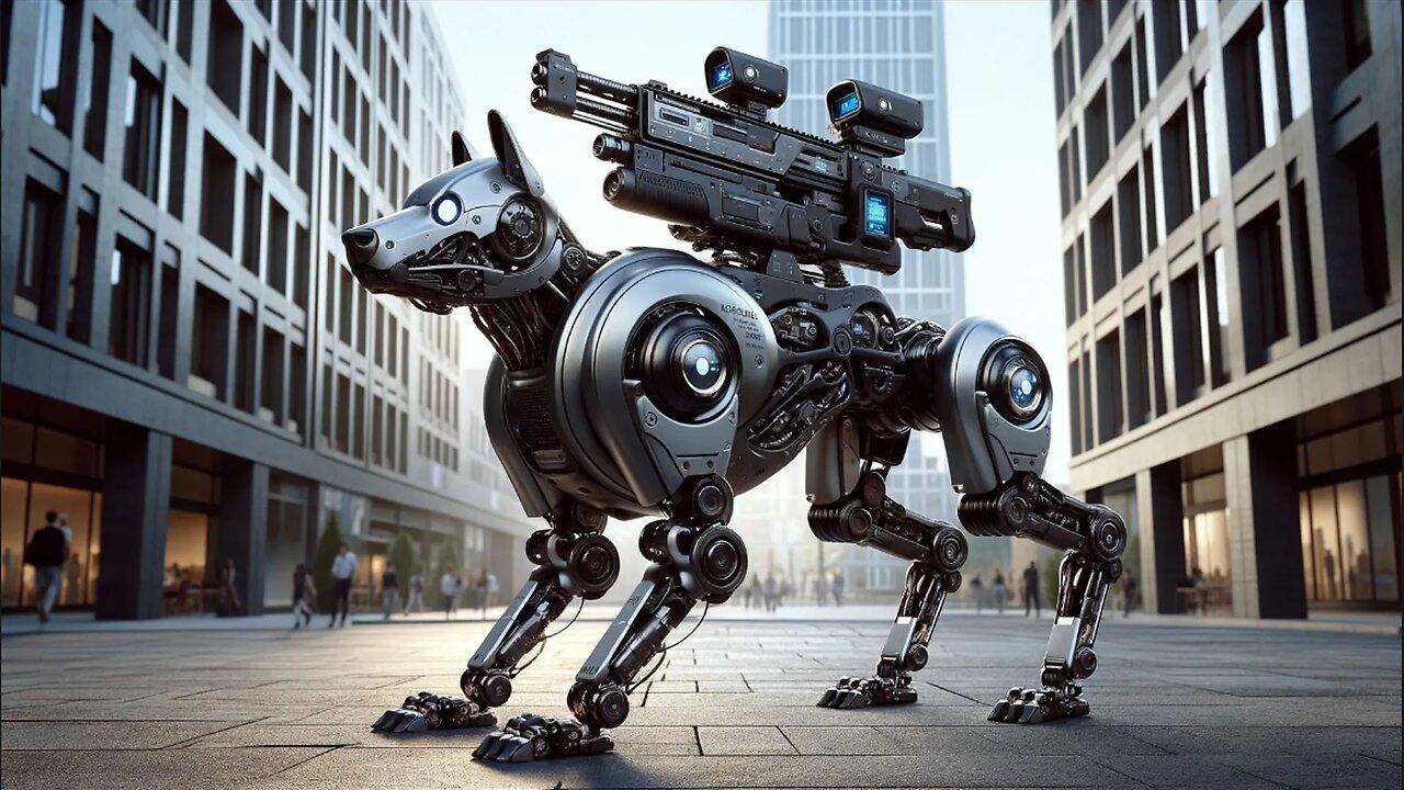 China Unveils Robotic ‘Dogs’ Armed with - One News Page VIDEO