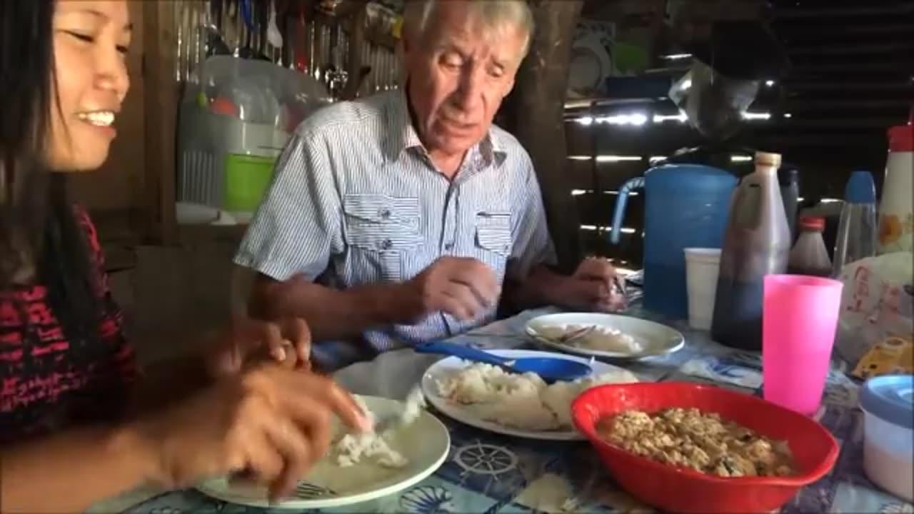 FILIPINA WIFE FEEDS ONLY SARDINES TO FOREIGNER - One News Page VIDEO