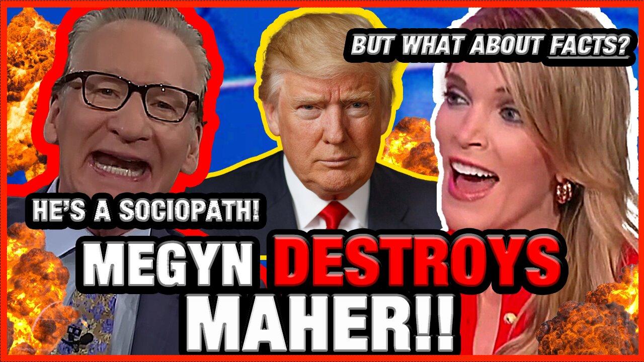 Bill Maher gets EXPOSED for TRUMP DERANGEMENT SYNDROME, Megyn Kelly SHREDS Bill Maher with facts