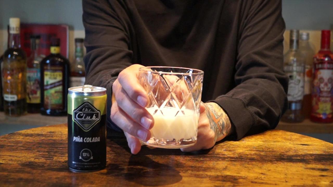 The Club Cocktails Pina Colada Review - One News Page VIDEO