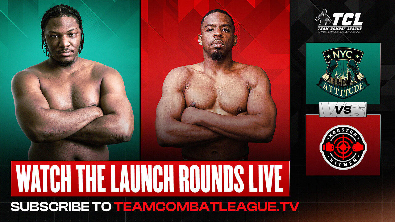 LIVE: Team Combat League | NYC Attitude VS Houston Hitmen | TCL Season 2 Week 9 Launch Rounds