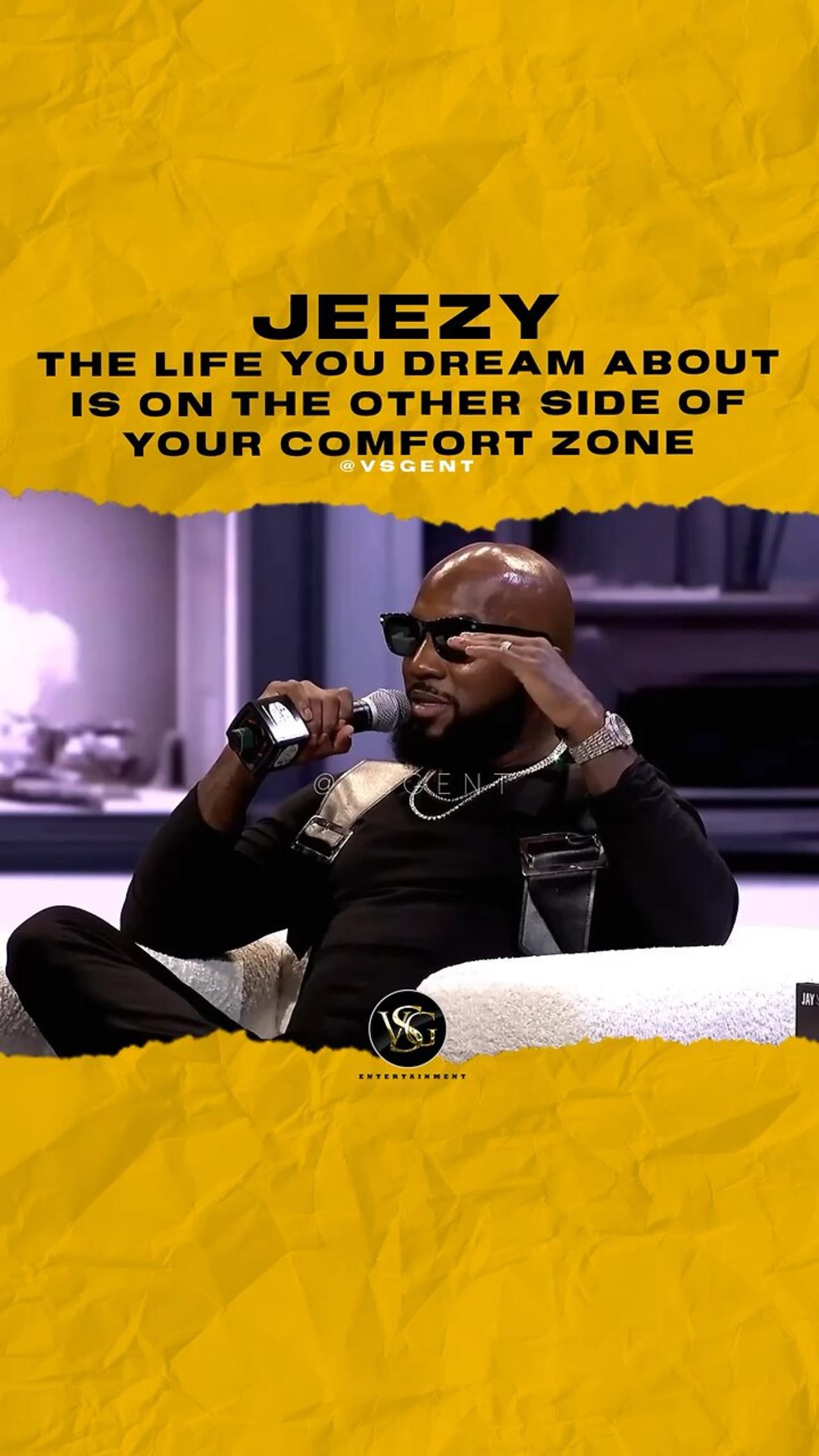 @jeezy The life you dream about is on the other side of your comfort zone.