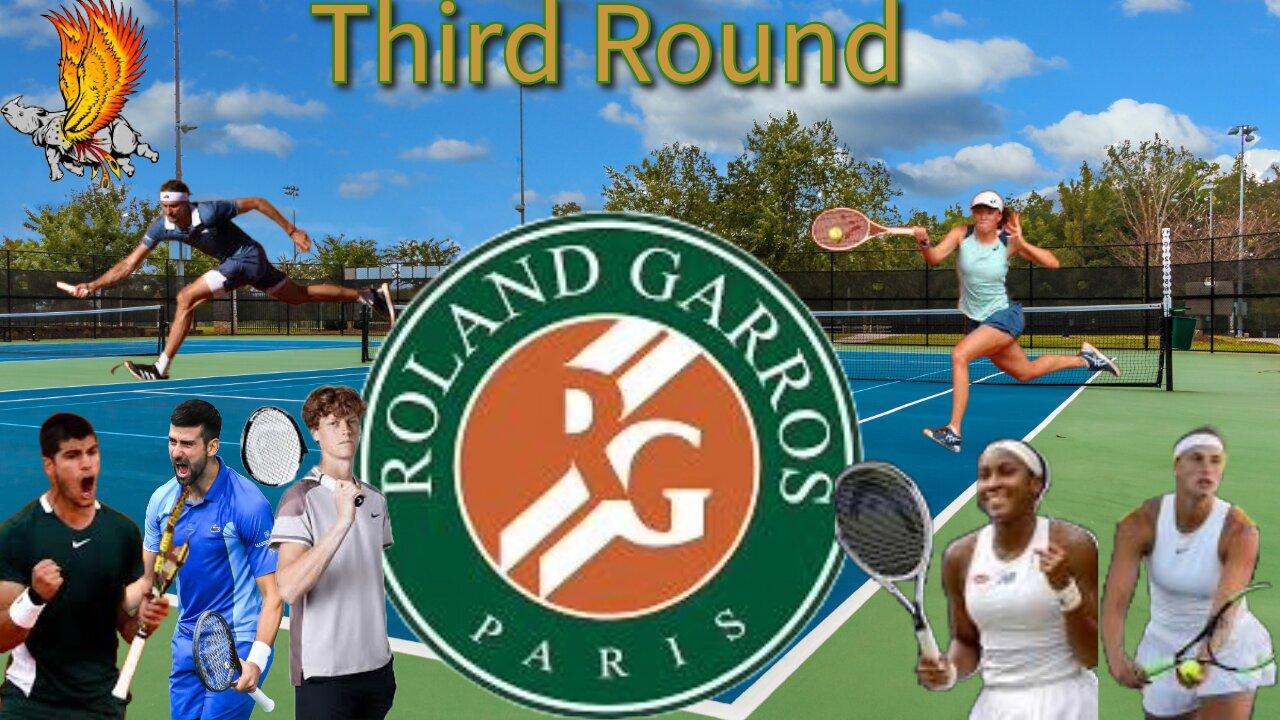 Roland Garros Round 3 Day 2 Watch Party