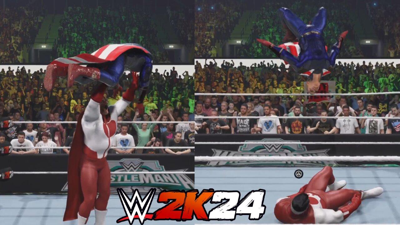 WWE 2K24: Homelander VS Omni-Man