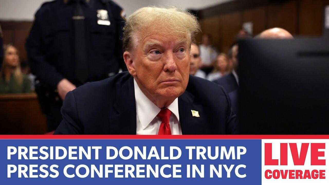 WATCH LIVE: President Trump Press Conference After Guilty Verdict