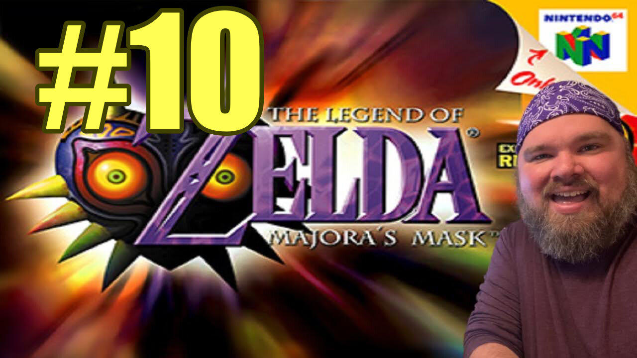 The Legend of Zelda: Majora's Mask - #10 - More masks and pirates and Zora eggs