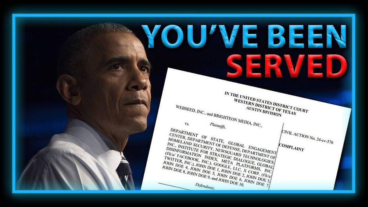 BREAKING Major Lawsuit Filed Against Obama Deep One News Page VIDEO