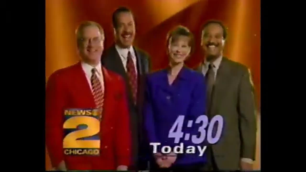 June 1997 - Lester Holt WBBM Chicago News Bumper