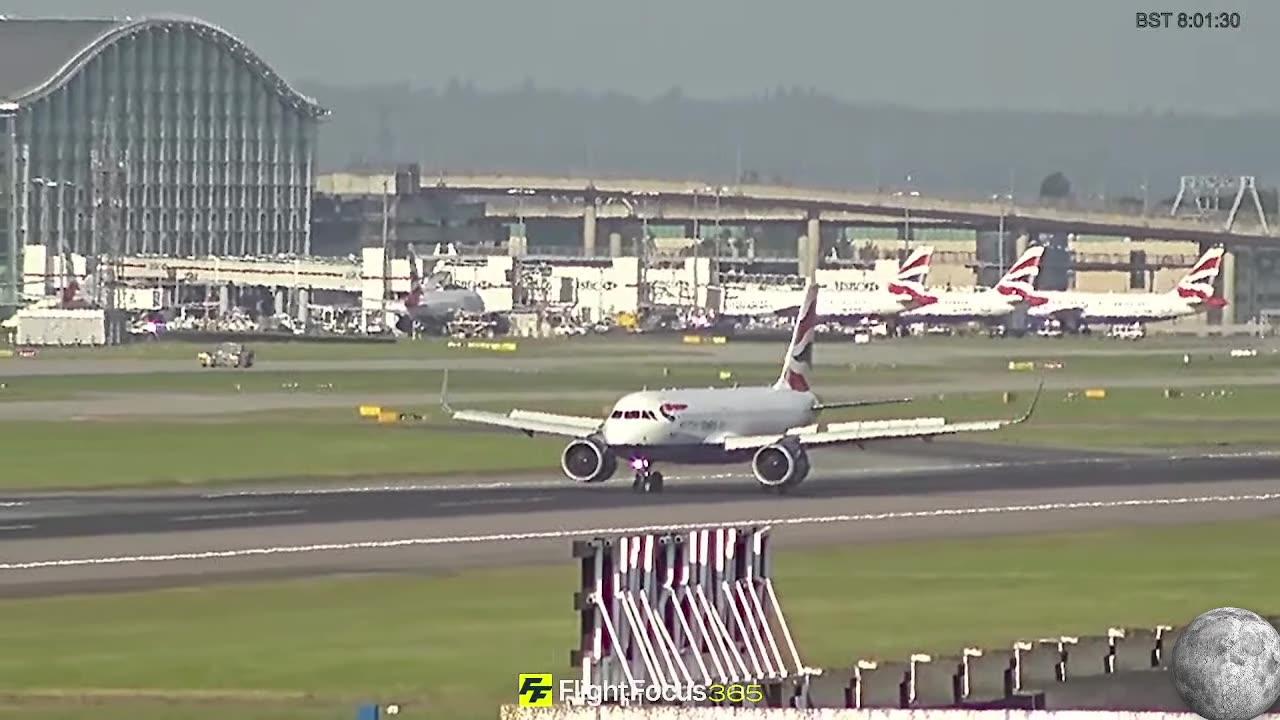 Heathrow Airport Live Arrivals - Sunday 02nd June 2024