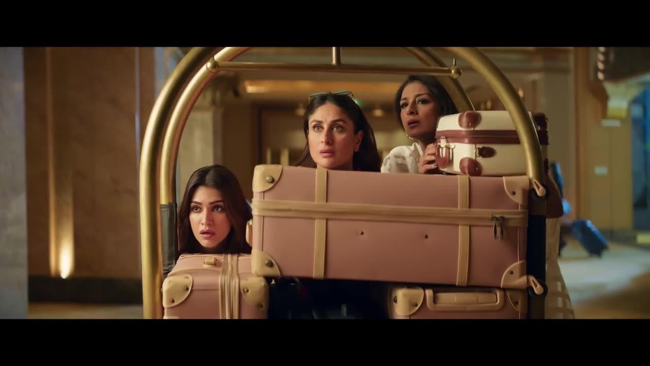 Crew _ Trailer _ Tabu, Kareena Kapoor Khan, Kriti Sanon, Diljit Dosanjh, Kapil Sharma _