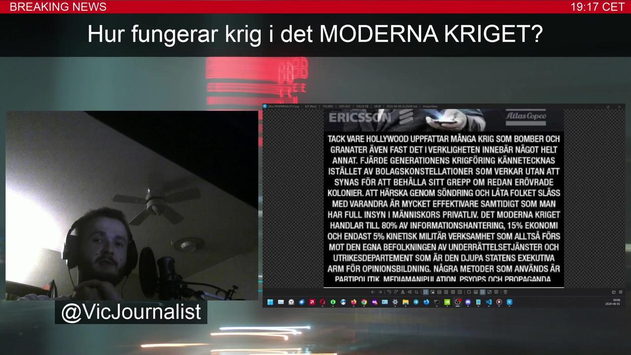 VIC SV #22 - Hur fungerar krig i det MODERNA KRIGET?