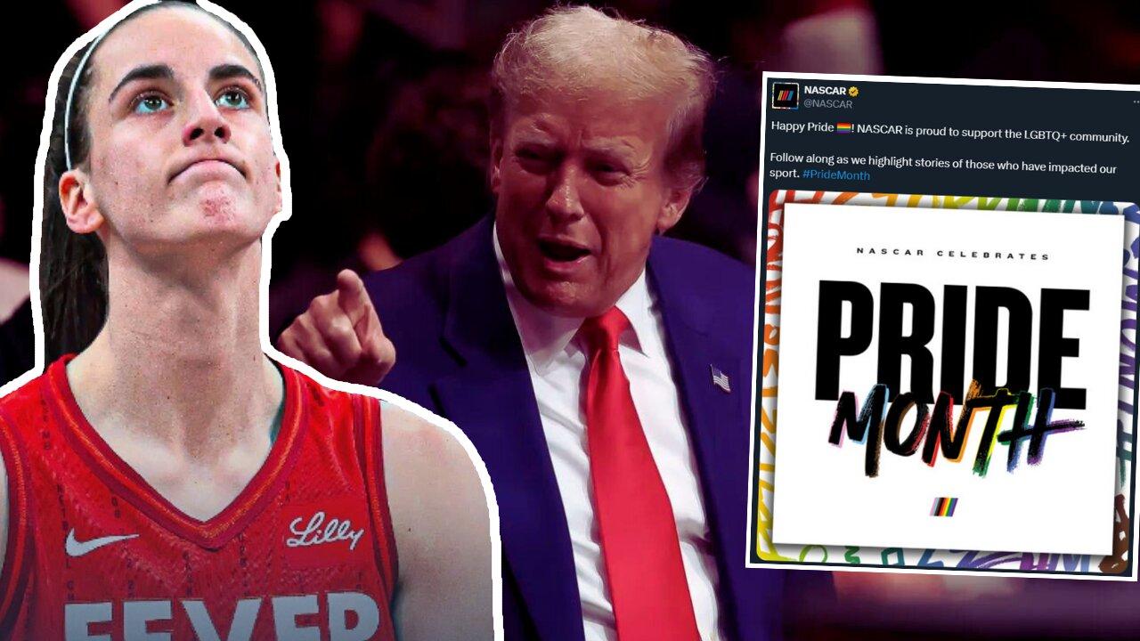 Donald Trump TAKES OVER UFC 302, Caitlin Clark ATTACKED By Jealous WNBA Players, Pride Month CRINGE
