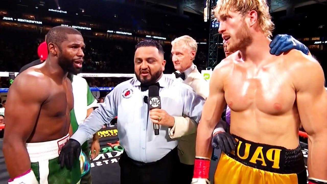 Floyd Mayweather (USA) vs Logan Paul (USA) | Boxing Fight Highlights