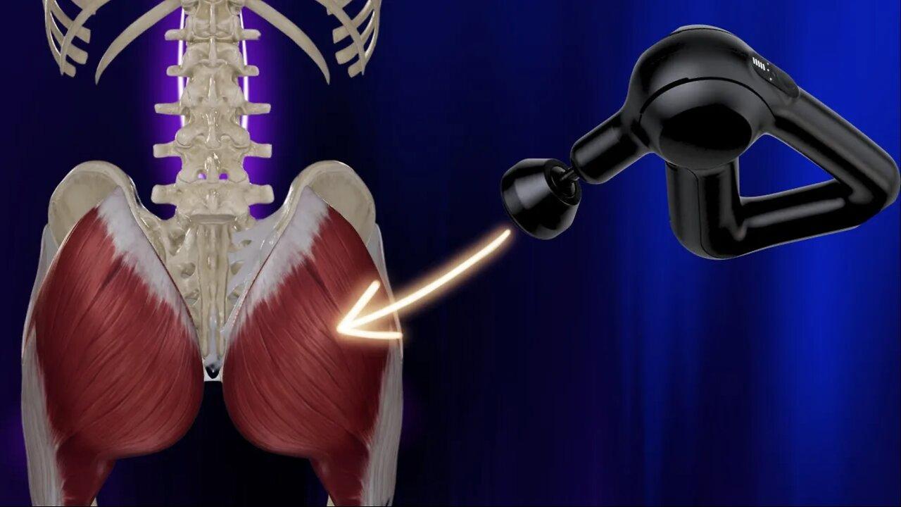 How To Use A Massage Gun On Your Glutes And One News Page Video