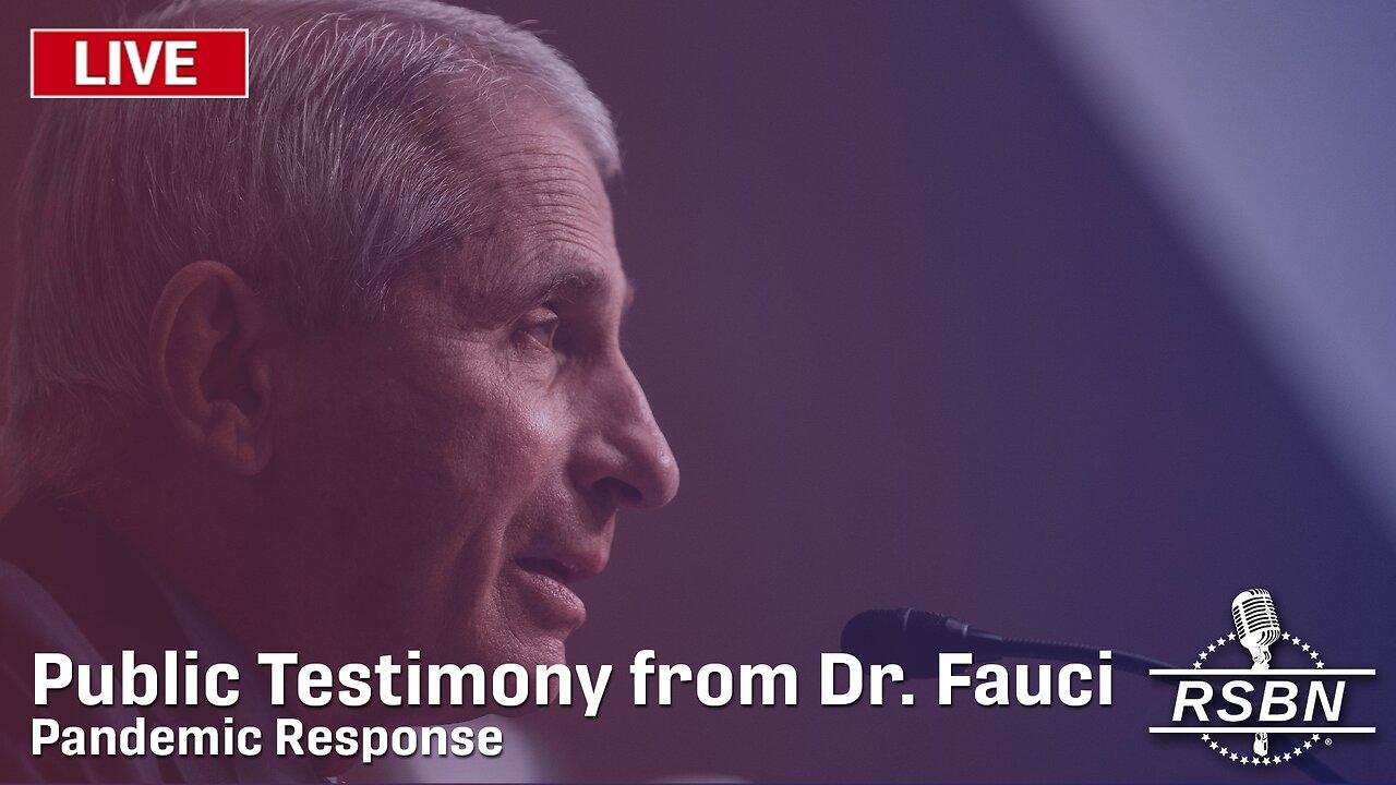LIVE: Congress Hears Public Testimony from Dr. Fauci on Pandemic Response - 6/3/24