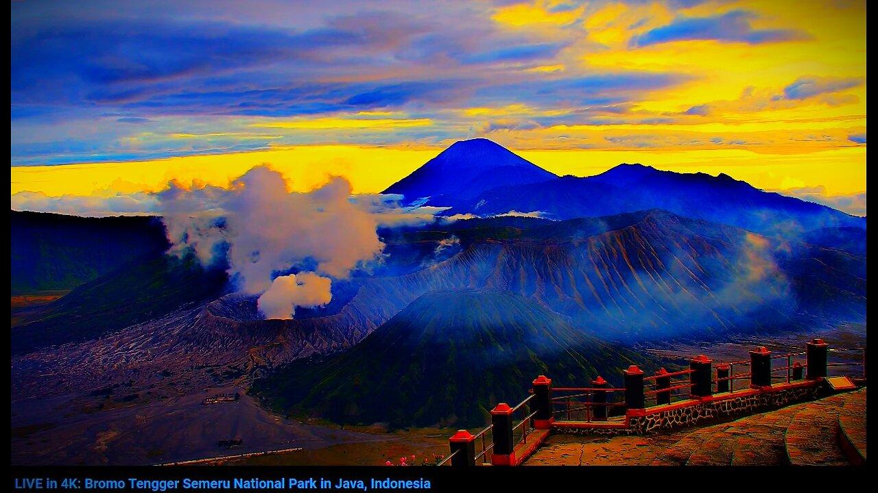 LIVE in 4K: Bromo Tengger Semeru National Park