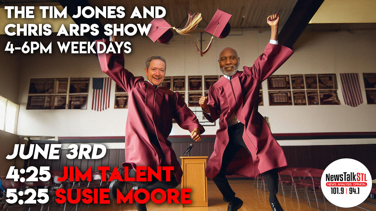 The Tim Jones and Chris Arps Show 06.03.2024 Jim Talent | Dr. Bob Onder | Susie Moore