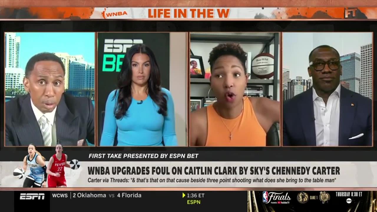 FIREWORKS! Smith Called Out By Monica McNutt in HEATED Debate About His Coverage of Women’s Sports