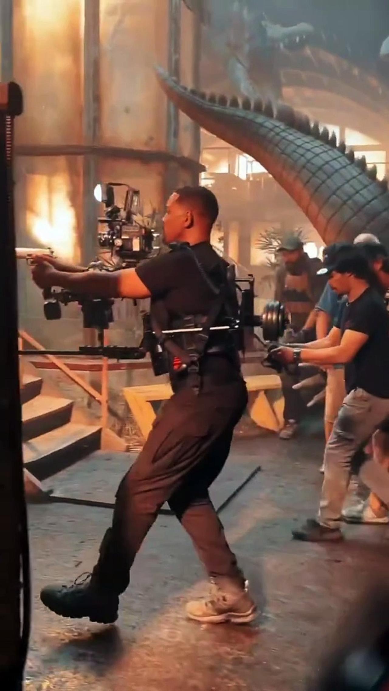 Watch Will Smith Perform an Insane Action Scene for Bad Boys: Ride or Die