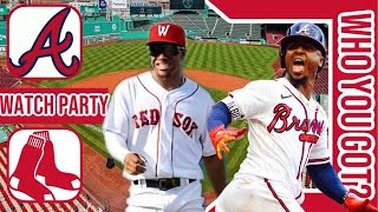 Atlanta Braves vs Boston Red Sox | Live Play by Play & Reaction Stream 3D Simulator | MLB 2024 Gm 58