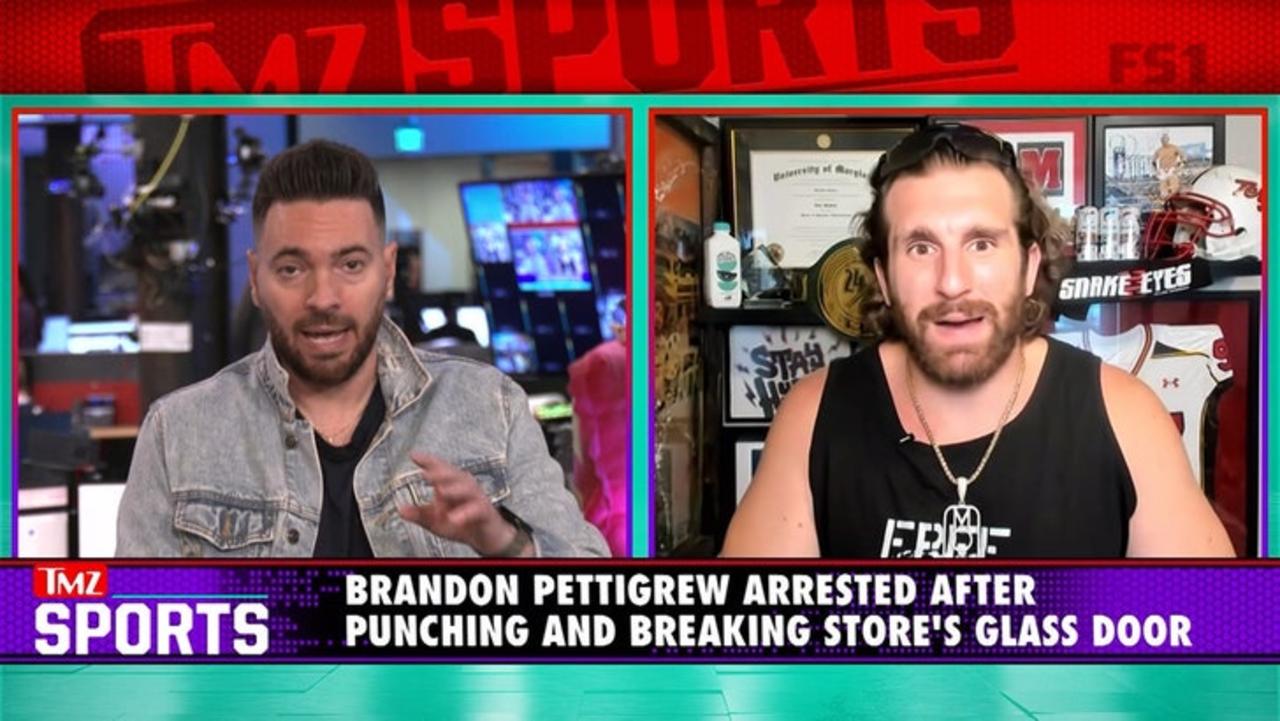 Ex-NFLer Brandon Pettigrew Arrested After Punching, Breaking Store's Glass Door | TMZ Sports