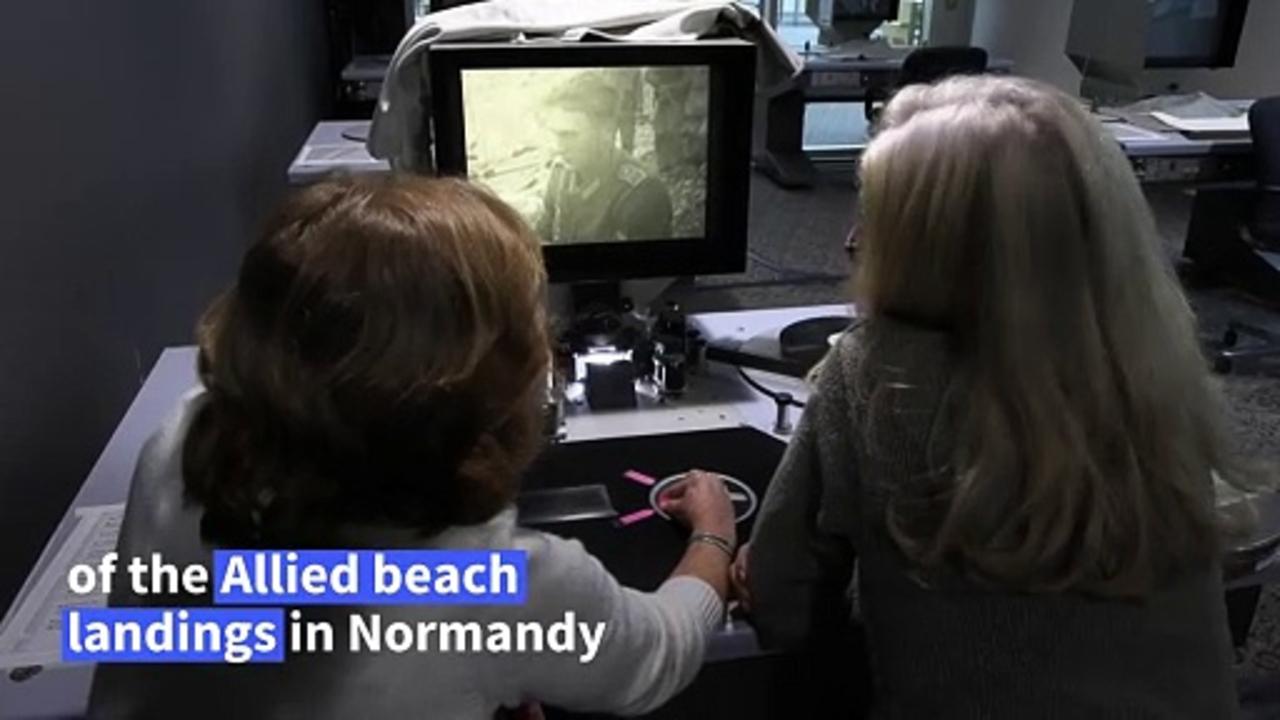 Forgotten D-Day cameramen out of shadows, 80 years on