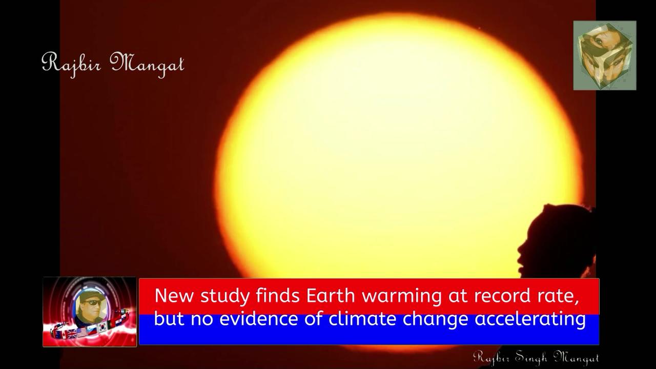 New study finds Earth warming at record rate, but no evidence of climate change accelerating