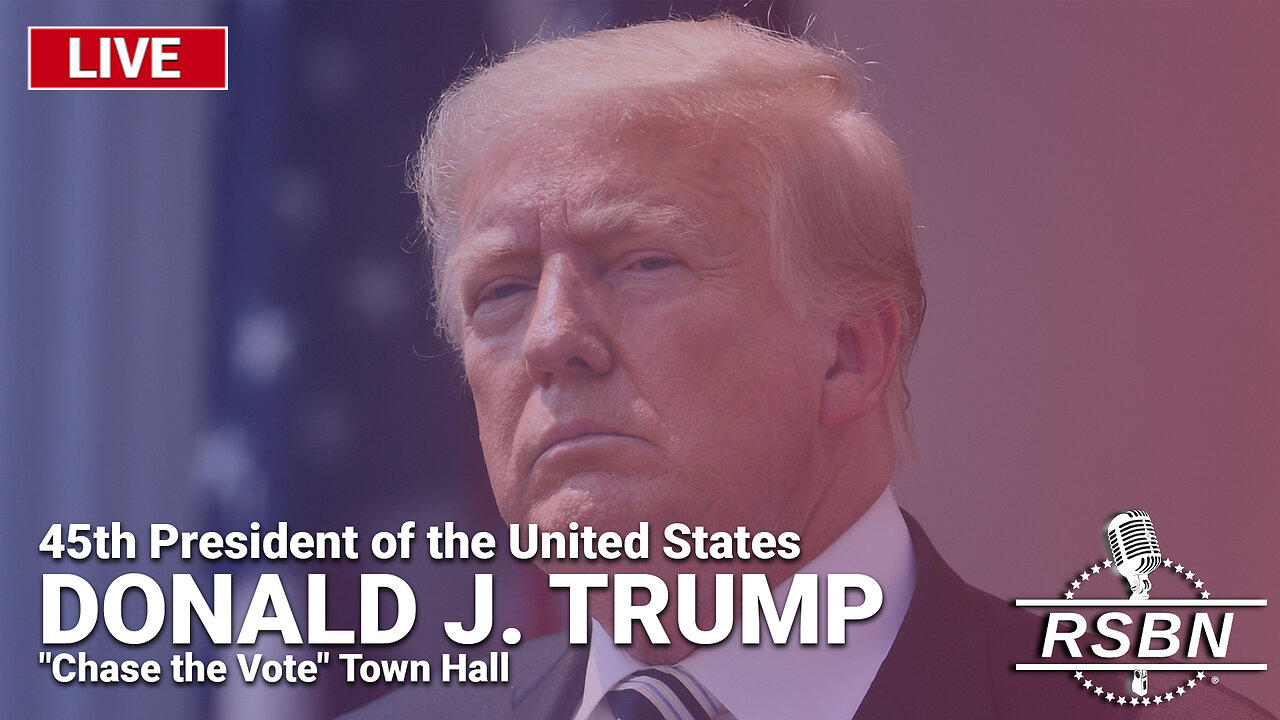 LIVE: "Chase the Vote" Town Hall With President Donald J. Trump - 6/6/2024