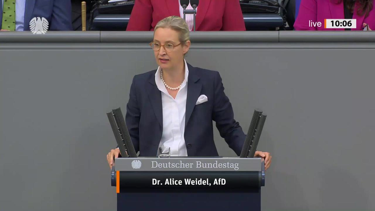 Dr. Alice Weidel Rede vom 06.06.2024 – Regierungserklärung zur aktuellen Sicherheitslage