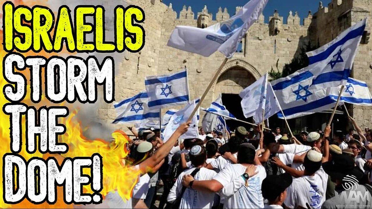 CRAZY! ISRAELIS STORM THE DOME! - Demand The Destruction Of Al Aqsa Mosque & Rebuilding Of Temple