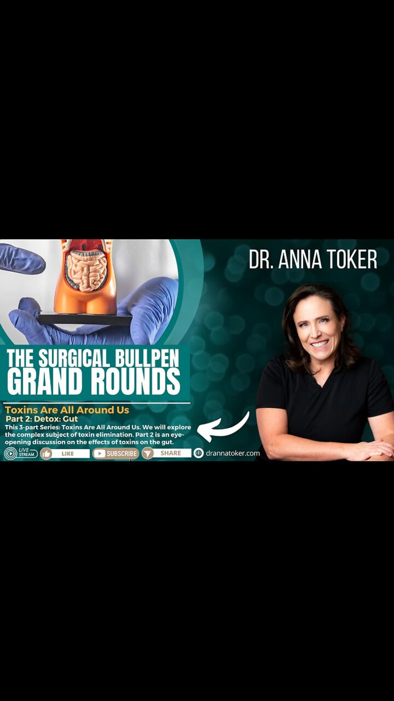 The Surgical Bullpen's Grand Rounds: "Toxins Are All Around Us" - Part 2: Detox the Gut
